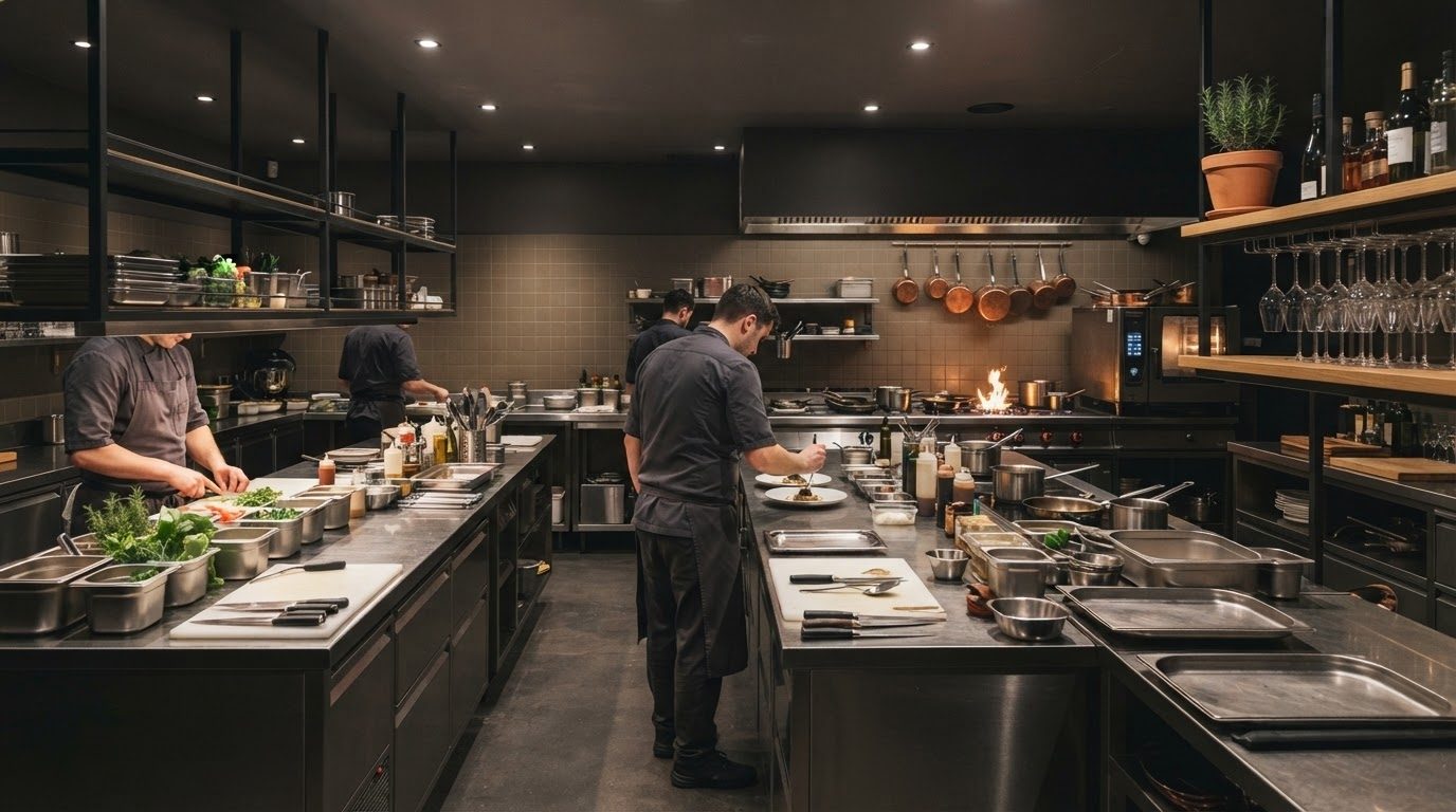Профессиональная dark kitchen — сценарий Aliot для мультибренда