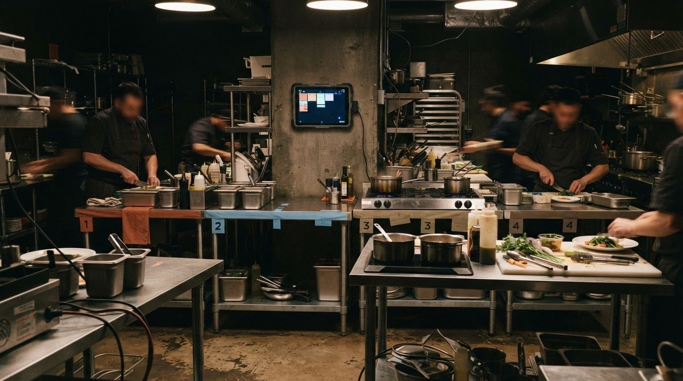 Dark kitchen с несколькими брендами — сценарий Aliot